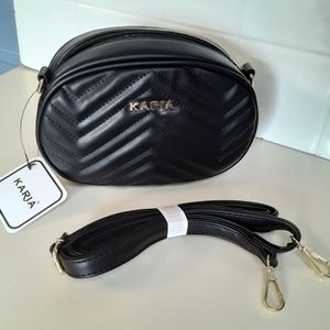 Crossbody bag women's black